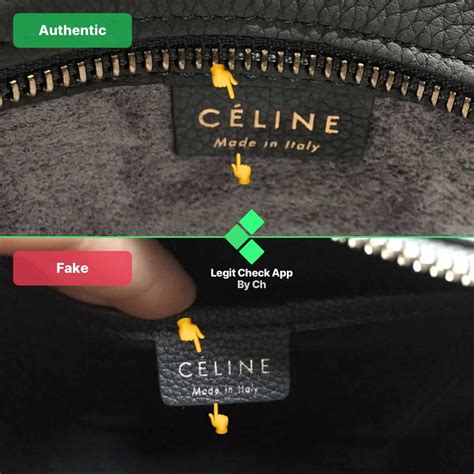 celine triomphe bag fake vs real|counterfeit celine bags.